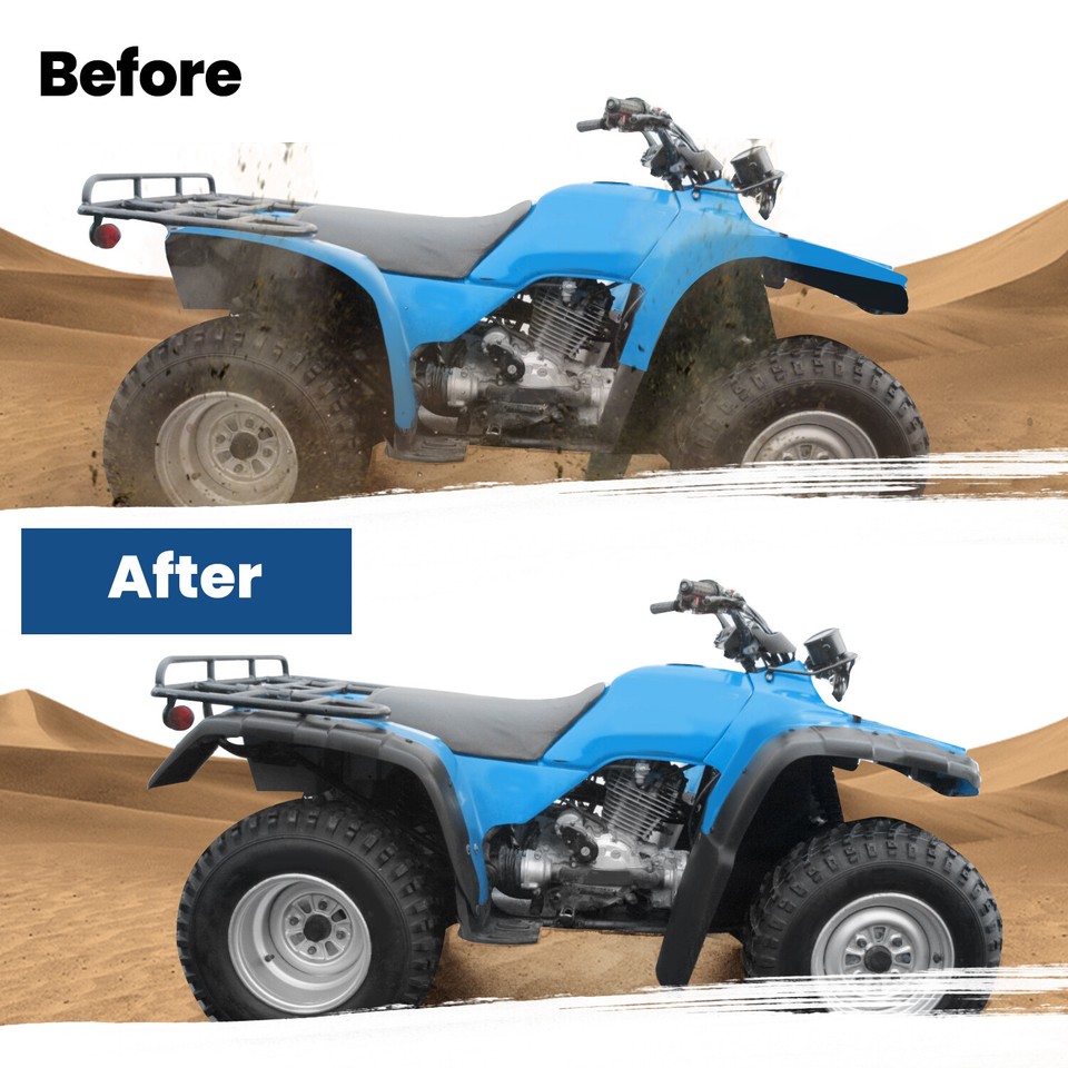 Fit For 9600 Honda FourTrax TRX300 TRX 300 FW Fender Flaps Mud Splash