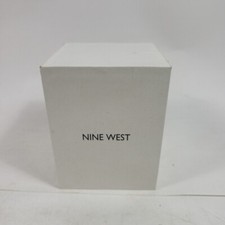 Nine West Womens White Croc Strap Watch White. 81