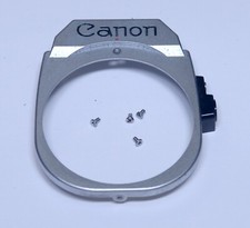 CANON AE-1 Lens Cover Logo Screws Vintage SLR 35mm Film Camera Parts