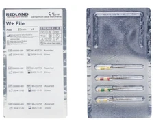 Dental W+ Gold RECIPROCATING files Yellow, Red, Green, White 8/Pk 25mm ENDO