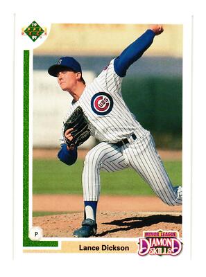1991 Upper Deck Final Edition #3F Lance Dickson Chicago Cubs