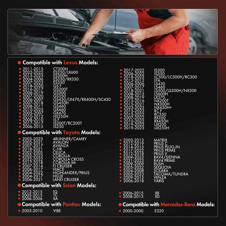 Sensor de golpe de motor para Lexus CT200h 2011-2017 Pontiac Vibe Toyota 4Runner RAV4 Foto 2 de 4