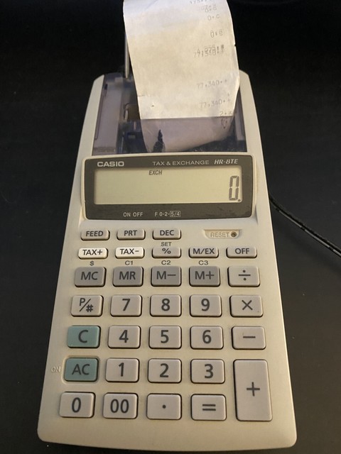 Casio HR-170RC Printing Calculator | eBay
