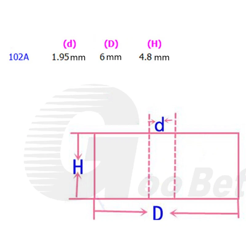 Modul 0,5 Mini Metall Messing Spindel Zahnrad 10 Zähne für 2mm Welle Motor 102A - Bild 2 von 3