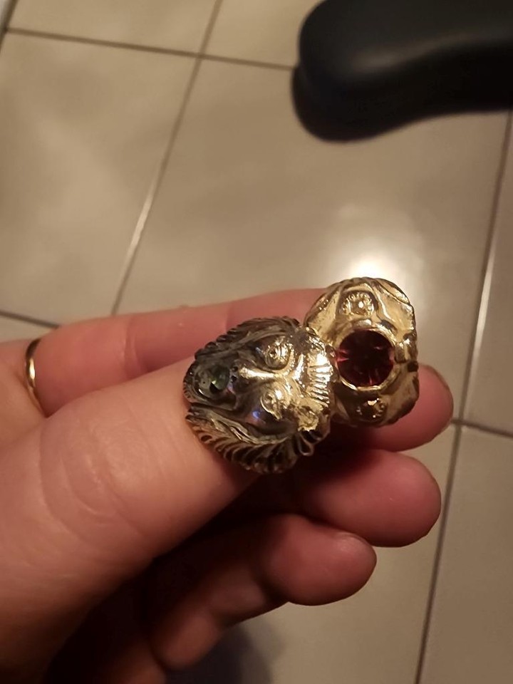 VINTAGE LOT OF (25) GUMBALL/CHARM/CRACKER JACK RINGS eBay