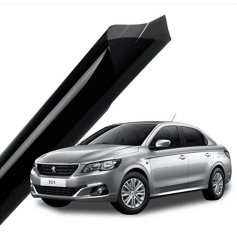 300 cm 1 rollo de película tinte ventana 5% VLT verano protección UV pegatina para vidrio de coche Foto 4 de 4