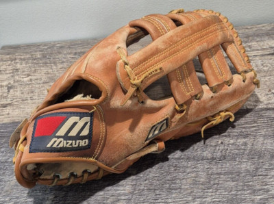 Mizuno MM1300 RHT Ball Glove Mitt Professional Model Upper Steer Hide Leather