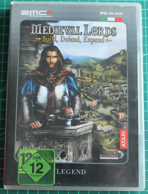 Medieval Lords Build Defend Expand Italiano (PC, 2006, DVD-Box)