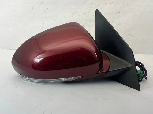 2013-17 Buick Enclave Passenger Right Mirror turn signal blind spot Crimson Red