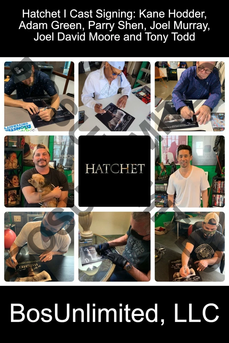 Hatchet 1 Cast Signed 8x10 Photo Hodder, Todd, Murray, Green EXACT PROOF #1  | eBay