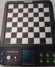 Croove Voice Master Chess Checkers 2021 - Board Only - Tested Working