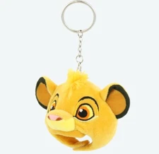 Japan Tokyo Disney Resort Lion King Simba Fun cap Keychain