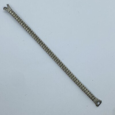 5mm Vintage Speidel Womens Stainless Steel Loop End Expandable Band 10 K.G.F