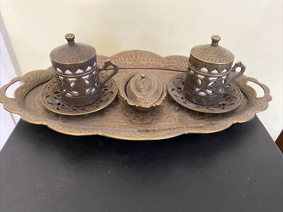 Turkish coffee espresso set handmade in Turkey by Acar Türkiye