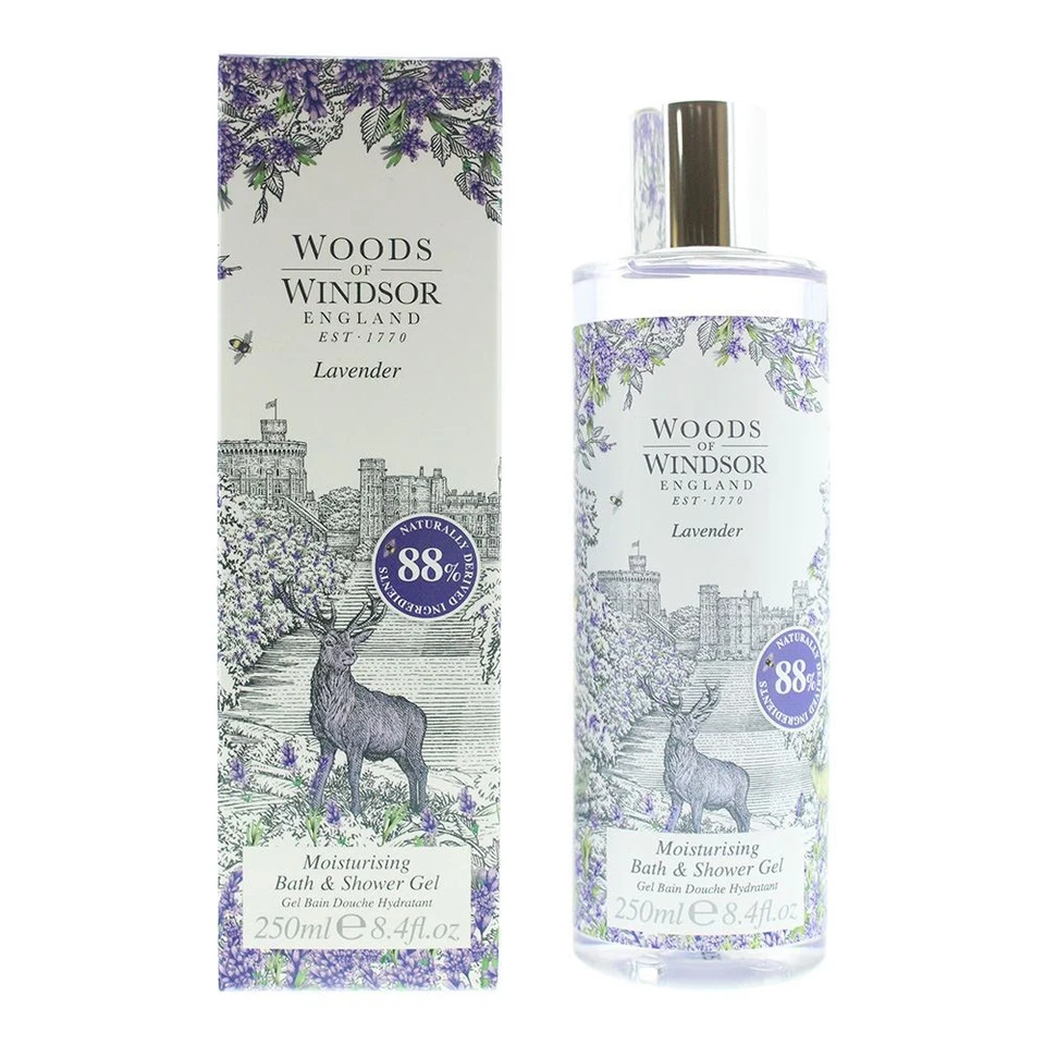 Woods Of Windsor Lavender Bath Shower Gel 250ml For Women - Photo 1/1