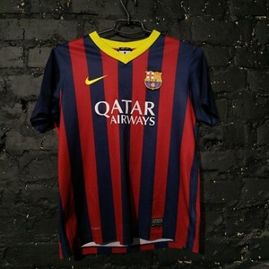 Barcelona Jersey Home Football Shirt 13 14 Nike 411 Size Young L Ebay
