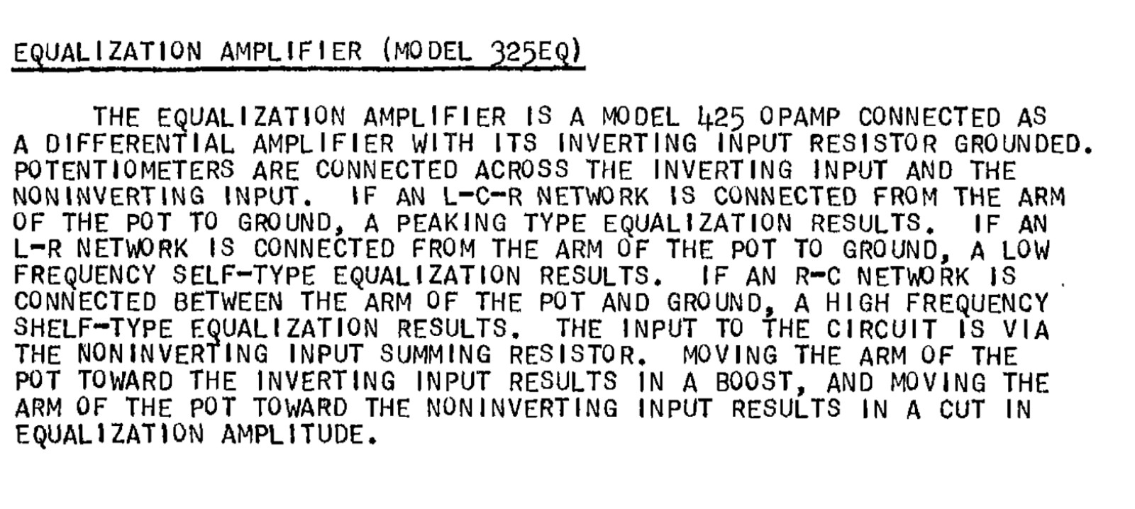 NOS vintage Opamp Labs 105 LF/106 HF Inductor EQ kit for DIY Pultec