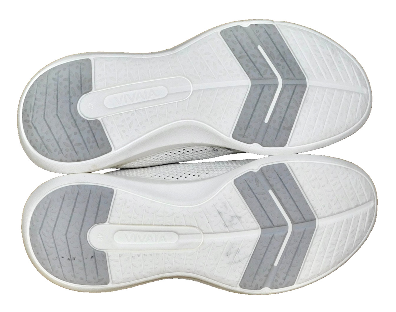 VIVAIA Urban Mesh Sneaker Sliders Women 10.5 Men 9 EU 42 White Lace Up Low-Top image 6