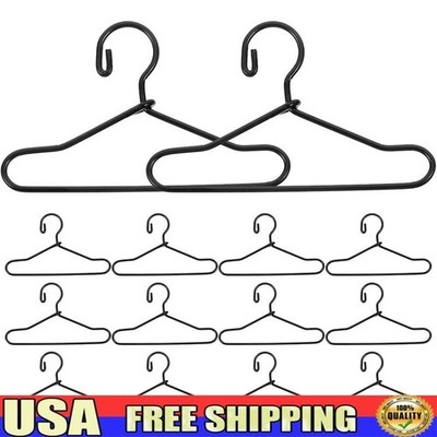 Mini Doll Clothes Hangers Metal Wardrobe Organizers Smooth Surface Portable 40mm