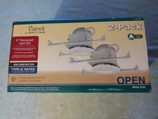 Patriot Lighting 6" Recessed Light Set 2-Pack NIB