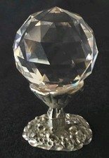 Master Works Crystal Ball on Pewter Base MW7503-G