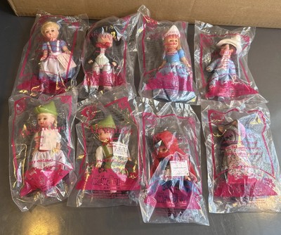 Mcdonalds Madame Alexander Happy Meal Toys 2010 Complete Set MIP 8 Fairy Tales