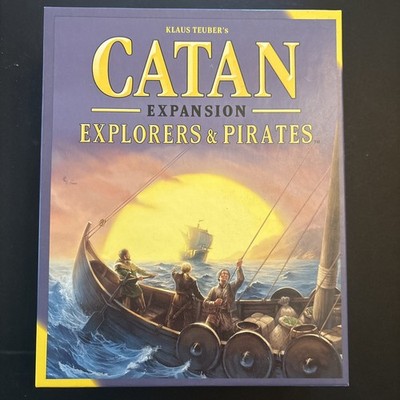 CATAN Expansion set- Catan: Explorers & Pirates - 100% Complete- Mayfair Games
