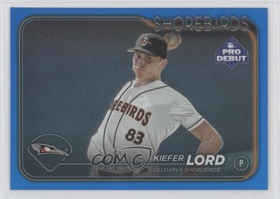 2024 Topps Pro Debut Blue Foil 107/150 Kiefer Lord #PD-101 4z8