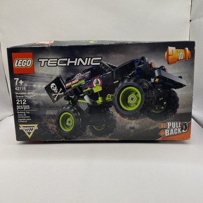 LEGO Technic Monster Jam Grave Digger 2 in 1 Pull Back Truck (42118) Box Damage