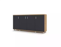 Schrank BüRomöBel Arbeitszimmer Holz BüRoschrank Regal Neu MöBel Aktenschrank