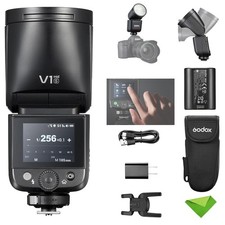 Godox V1 Mid S Camera Flash 55Ws 2.4G TTL1/8000 HSS Full Power Flashes for Sony