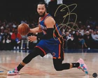 Jalen Brunson Autographed New York Knicks 8x10 Photo with COA/Matching Hologram
