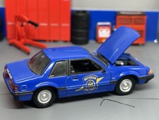 1987-1993 Ford Mustang Fox Body Michigan State Police Opening Hood 164 Scale