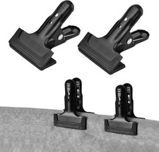 10-Pack Heavy Duty Muslin Spring Clamps 4.25 Clips for Photo Studio Backdrops