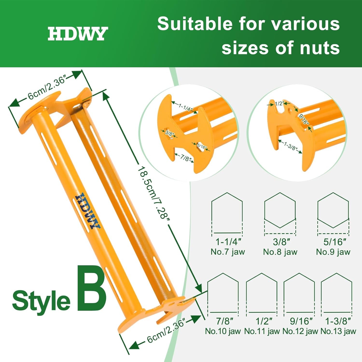 Multifunctional Basin Wrench Set, 11 Sizes for Faucet and Sink Installation
