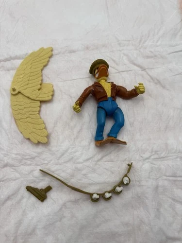 Vintage- Playmates-Teenage Mutant Ninja Turtles- Ace Duck-Near Complete-Read-‘89