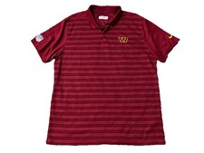 Nike Men's Washington Commanders Burgundy Dri-FIT Polo Size XL