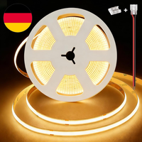 24V COB LED Streifen Warmweiß 3000K 5M 480Leds/M CRI90+ Dimmbar Selbstklebend LE