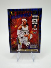 2025 Panini Donruss WNBA - Net Marvels Arike Ogunbowale #21 Press Proof Blue