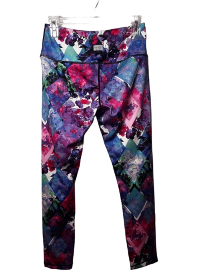 Nicole Miller New York Active Floral Leggings Size S - Image 2 of 4