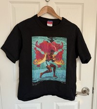 Men’s Champion X Nashid Chroma Mohammed Ali Black Tshirt Size S