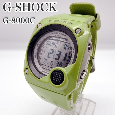 希少 CASIO G-SHOCK G-8000C ライムグリーン 腕時計 限定 Casio G-Shock Sniper G-8000C Lime Green Limited Edition Watch