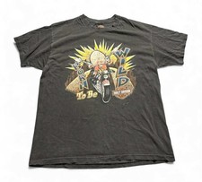 Vintage Harley Davidson Looney Tunes RARE T-Shirt Size Large