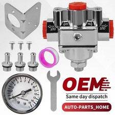 12-804 Low Fuel Pressure Adjustable Regulator Gauge Kit Fits Holley Carburetor 12-804 Low Fuel Pressure Adjustable Regulator Gauge Kit Fits Holley Carburetor