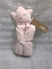 Angel Dear Pink STAR Security Blanket Lovey Plush Nunu Toy Girls Angeldear NEW