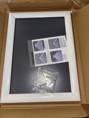 A2 White Snap Frame Poster Holder Display Retail Notice Board 25mm