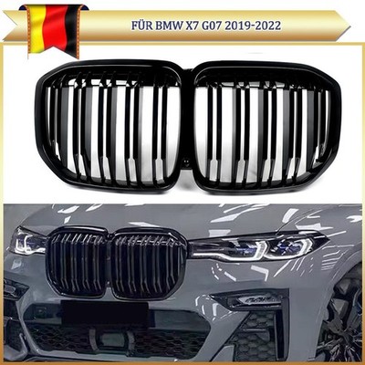 SPORT KÜHLERGRILL GRILL FÜR BMW X7 G07 M PERFORMANCE GLANZ SCHWARZ 2019-2022