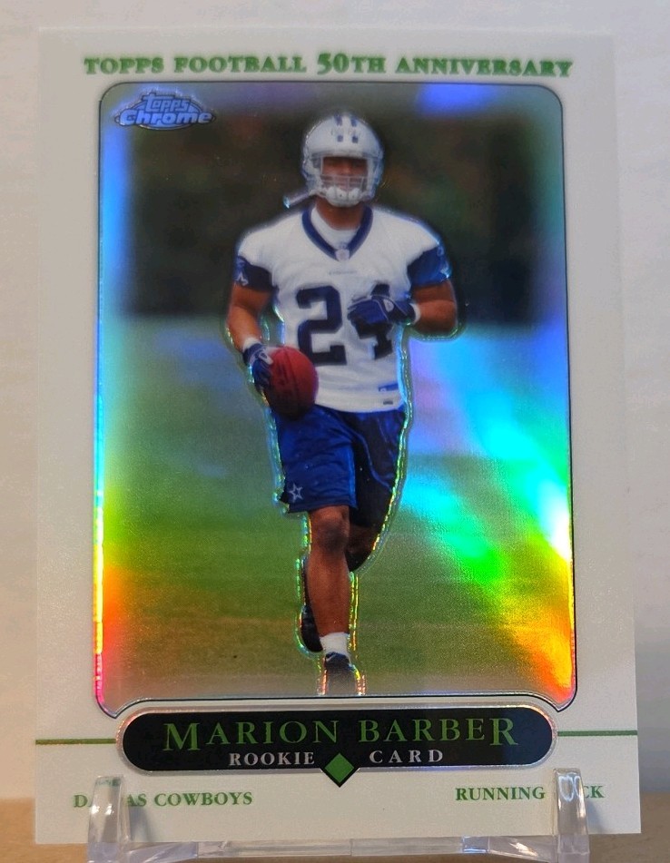 Marion Barber III Topps Chrome #223 Refractor