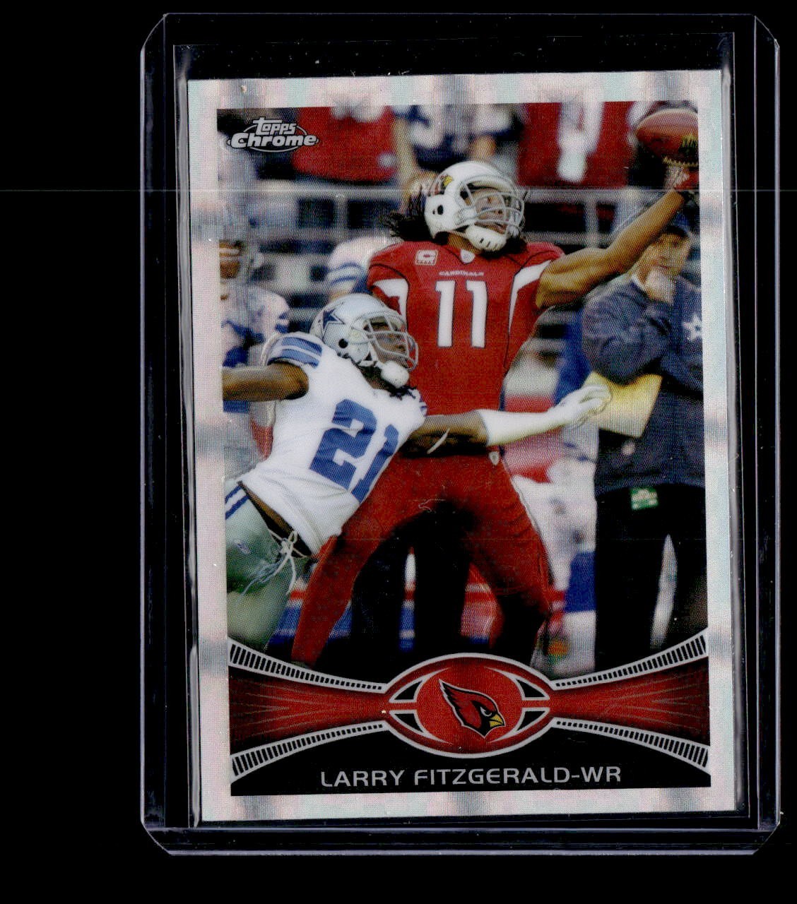 2012 Topps Chrome - Larry Fitzgerald #141 X-Fractor Cardinals