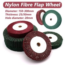 150-300mm Nylon Fibre Flap Wheel Polishing Sa...